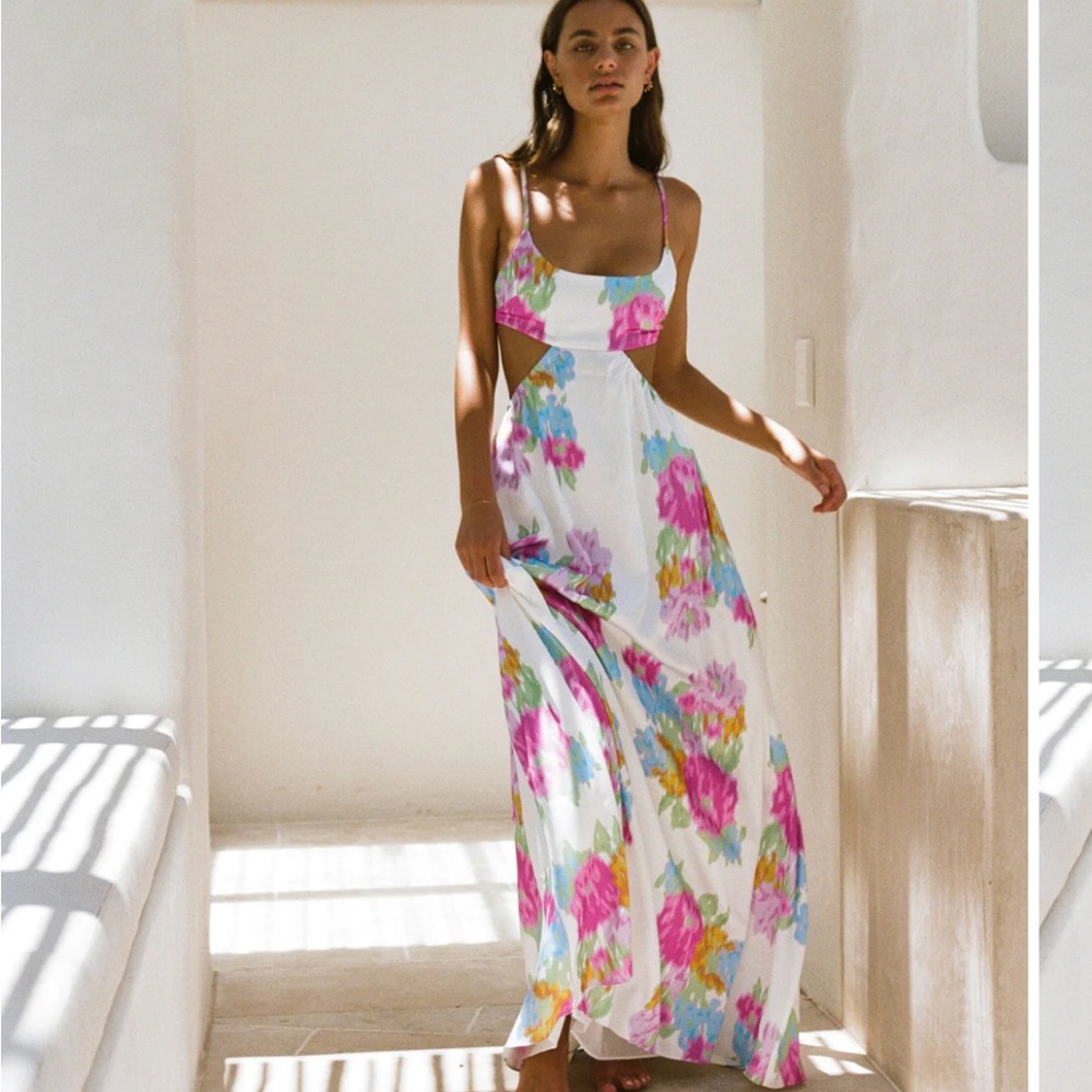 Sabo skirt Elaina maxi dress Size M